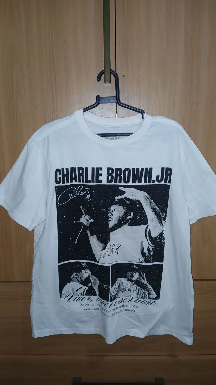Camisa Charlie Brown Jr - tam. M - Renner