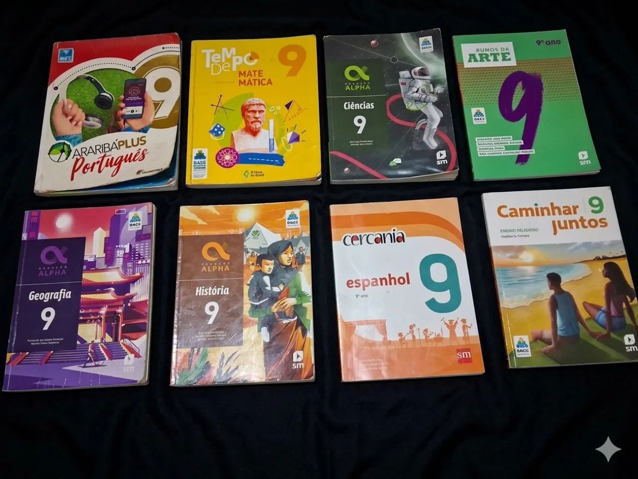 Grade 9 Elementary School Study Guides – Complete Kit with 8 Books (Colégio Marillac)