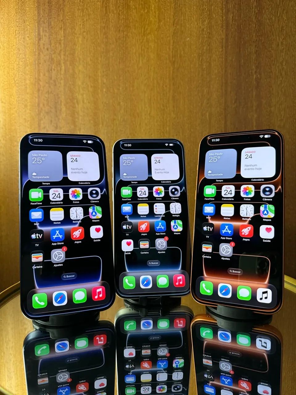 iPhone 17 Pro Max 256gb - azul e laranja disponíveis!! - Foto 4
