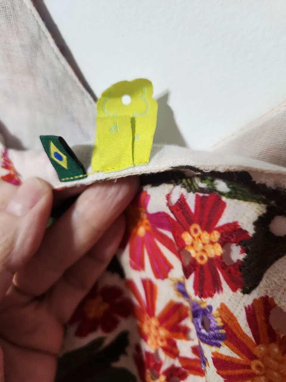 Vestido Farm Bordadeira em laise - Foto 4