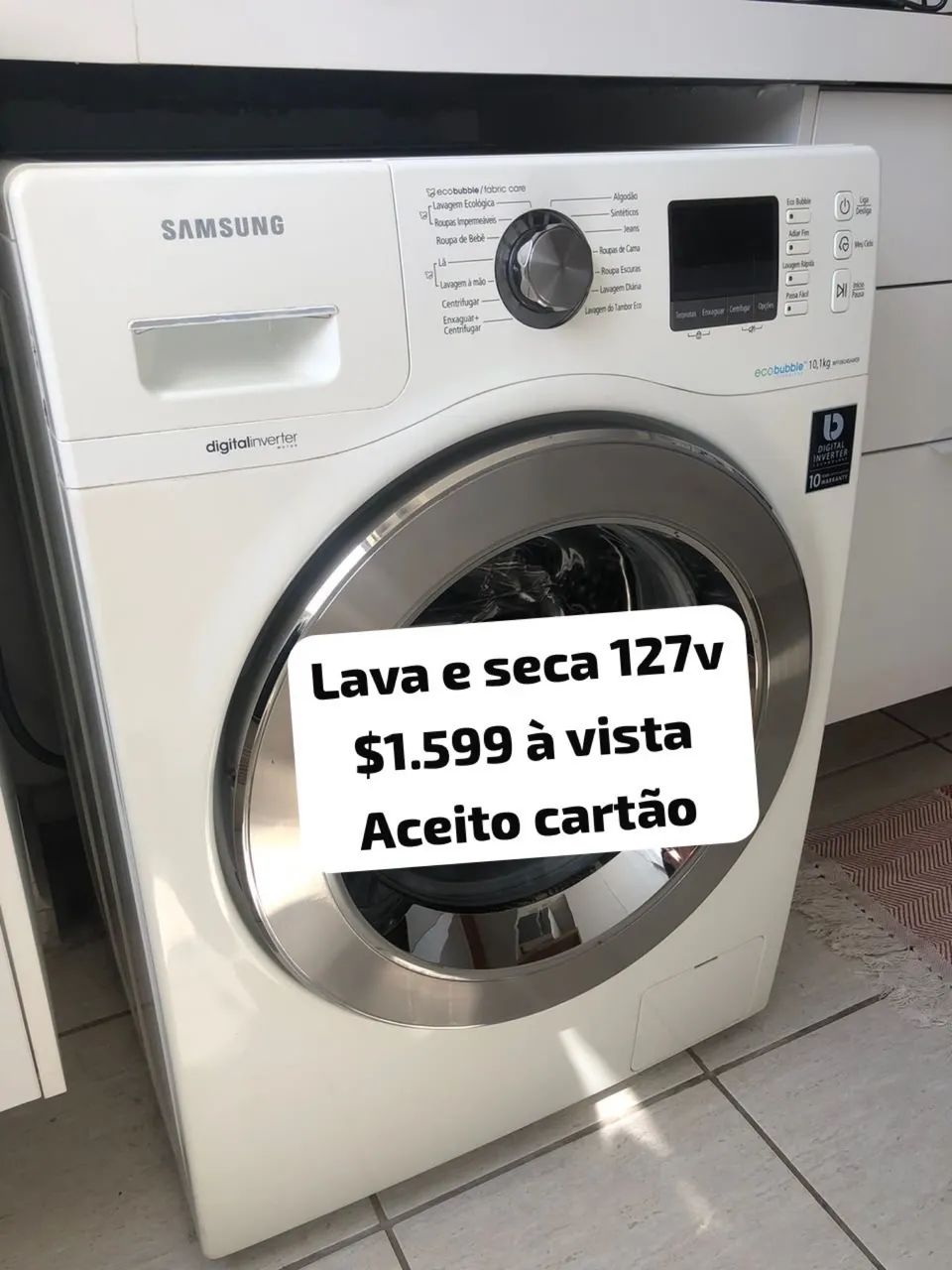 Lavadora e lava e seca 127v