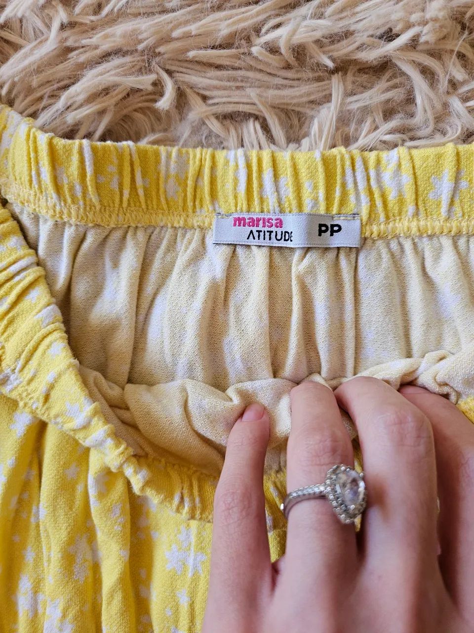 cropped amarelo, tam pp - Foto 4