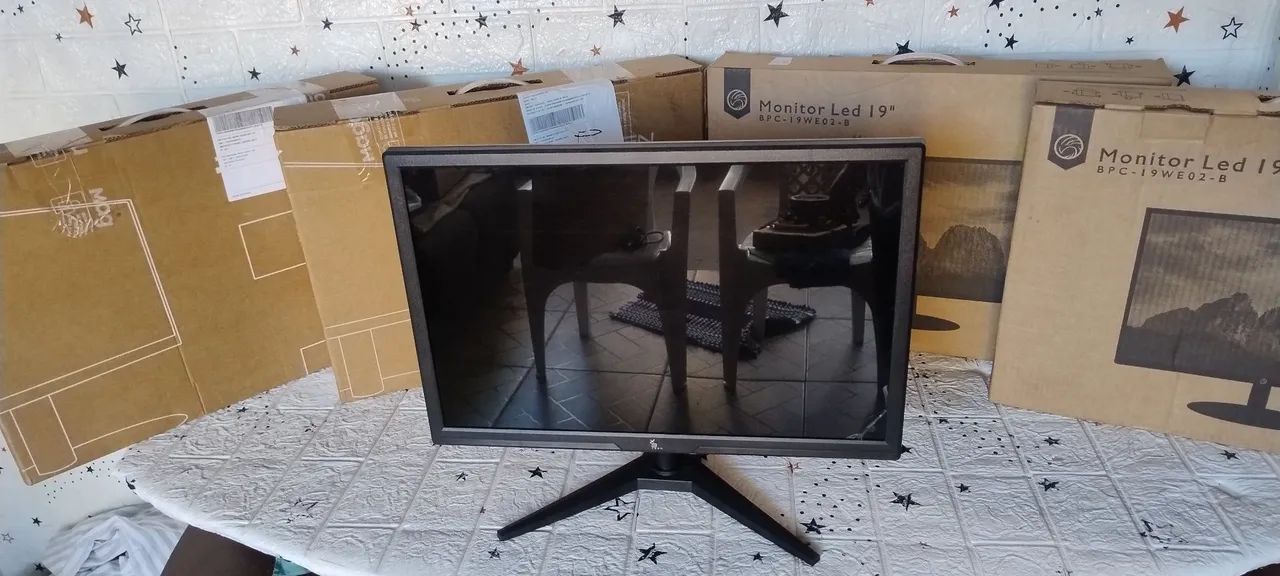 Monitor LED, 19 polegadas com HDMI e VGA  - Foto 2