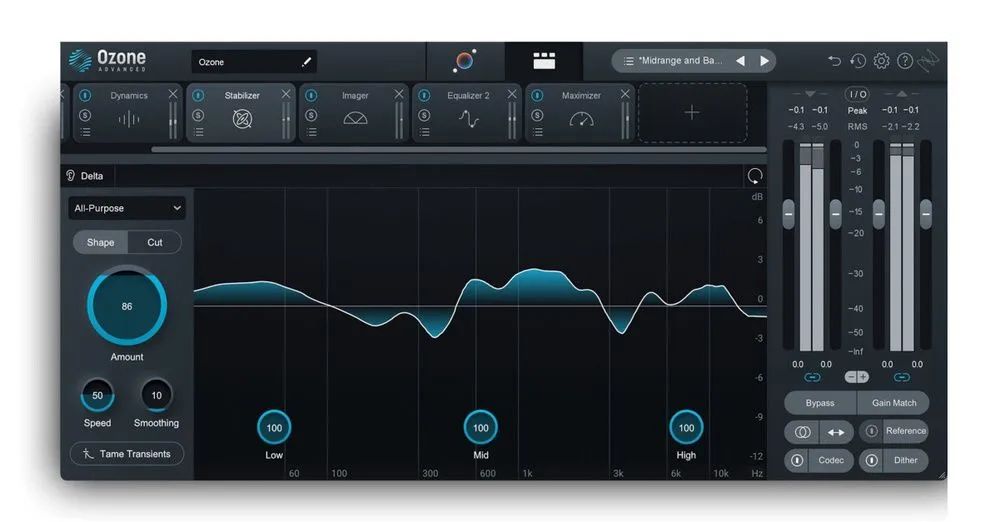 Plugin Izotope Ozone 10 Advanced de Masterização - Foto 3