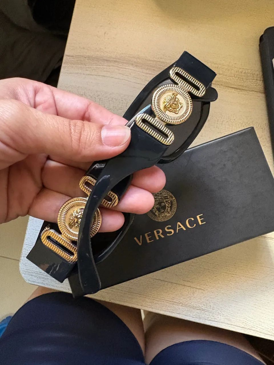 Óculos de sol grife Versace - Foto 2