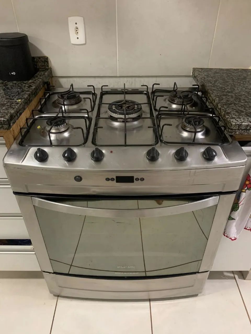 Fogão 5 bocas, Brastemp. - Foto 5