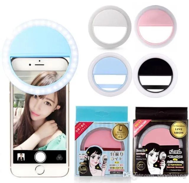 Led Flash Para Selfie, Led Para Celular Ring Light Sg-11 - Foto 5