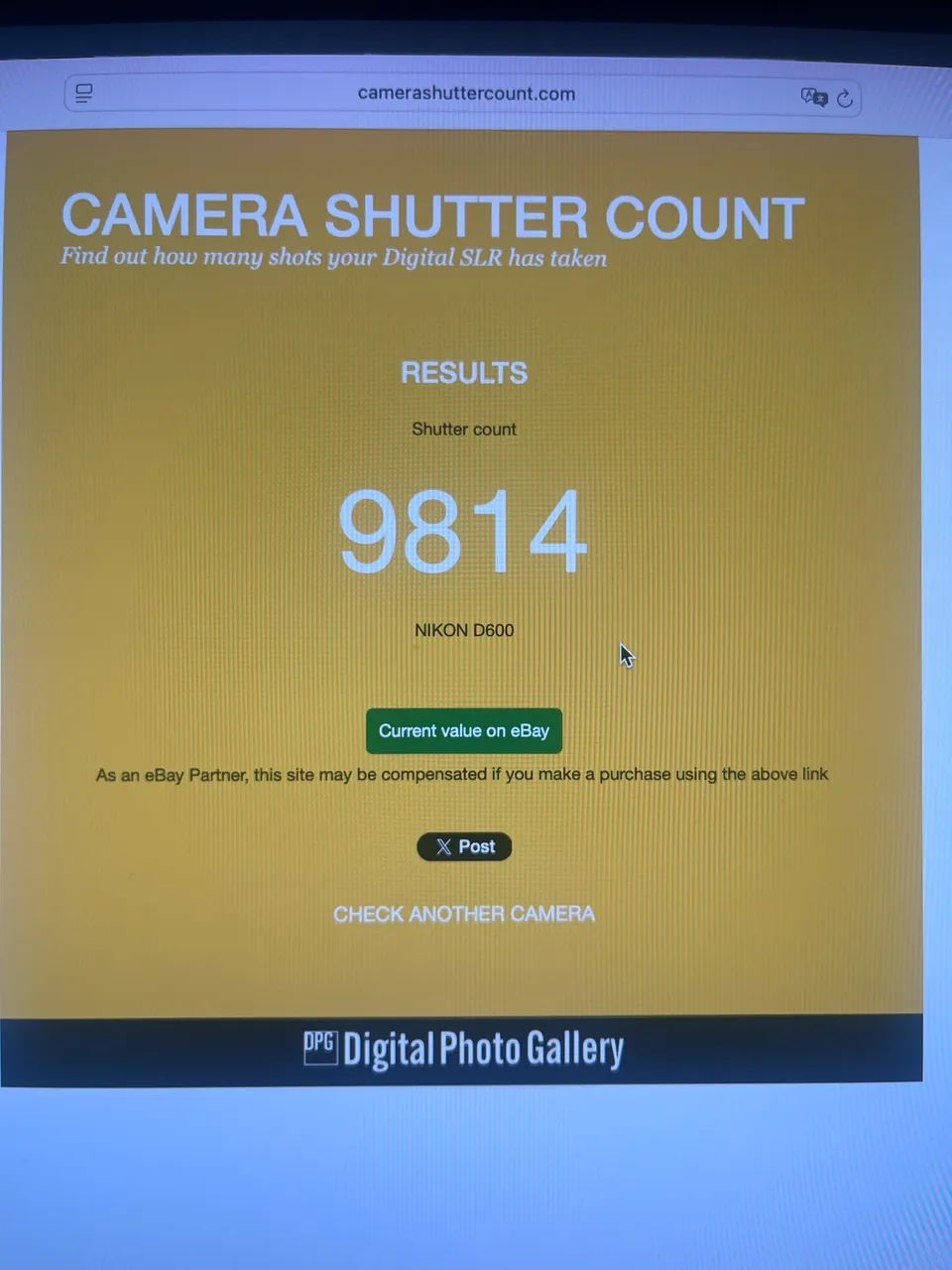 Nikon D600 Full Frame -9.814 CLICKS - Foto 2