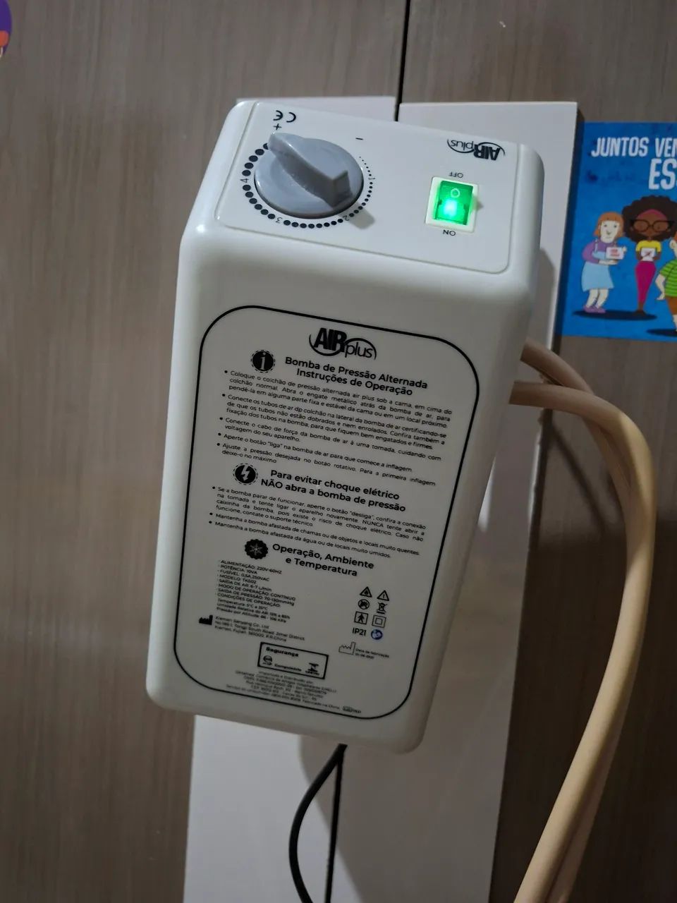 Colchão Air Plus Anti Escaras 220V - Foto 2