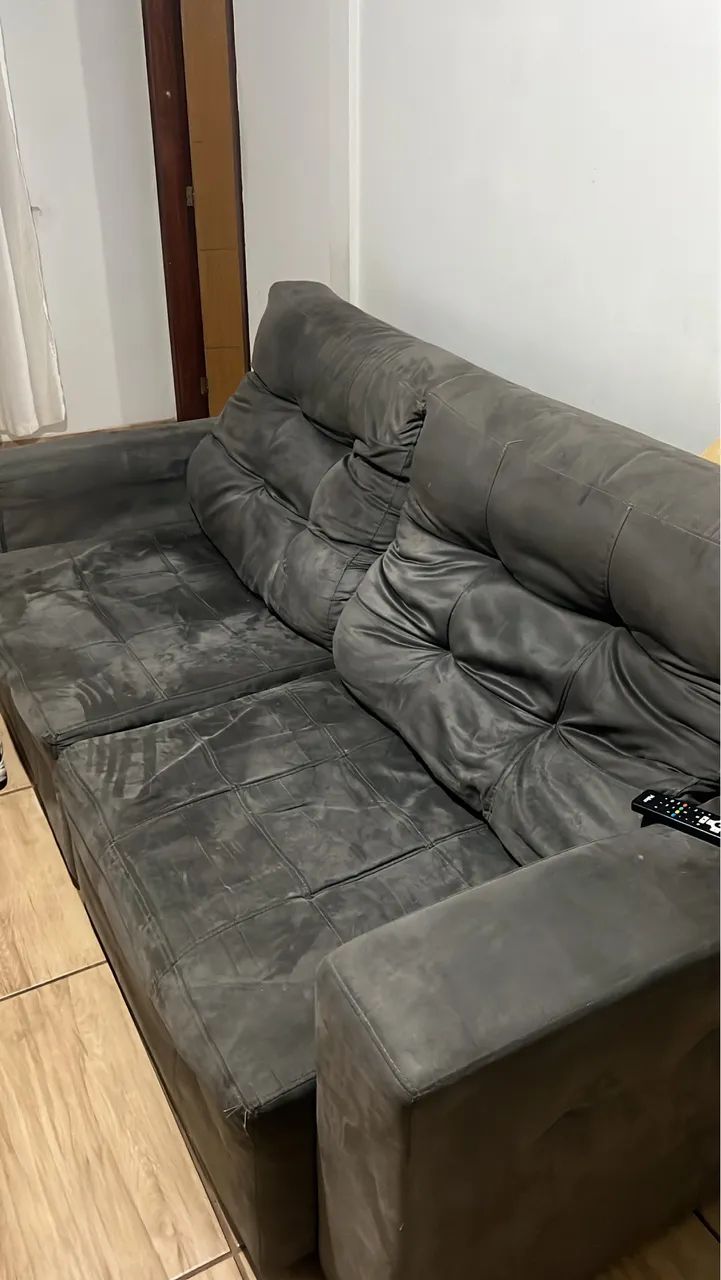 Sofá retrátil/ seminovo  - Foto 2