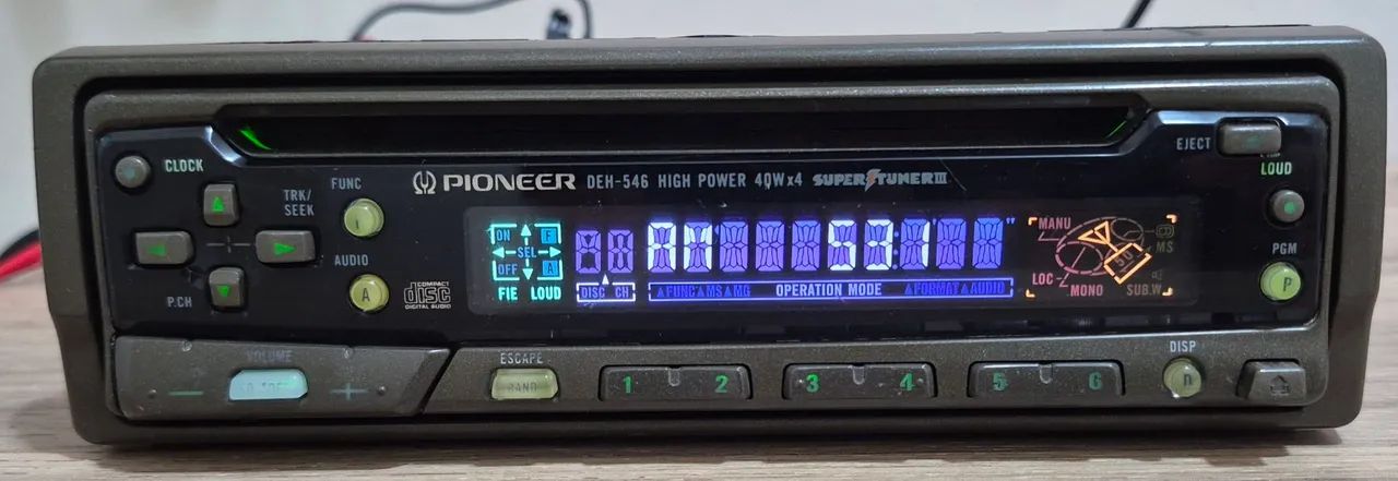 CD Pioneer DEH 546 BLUETOOTH  - Foto 3