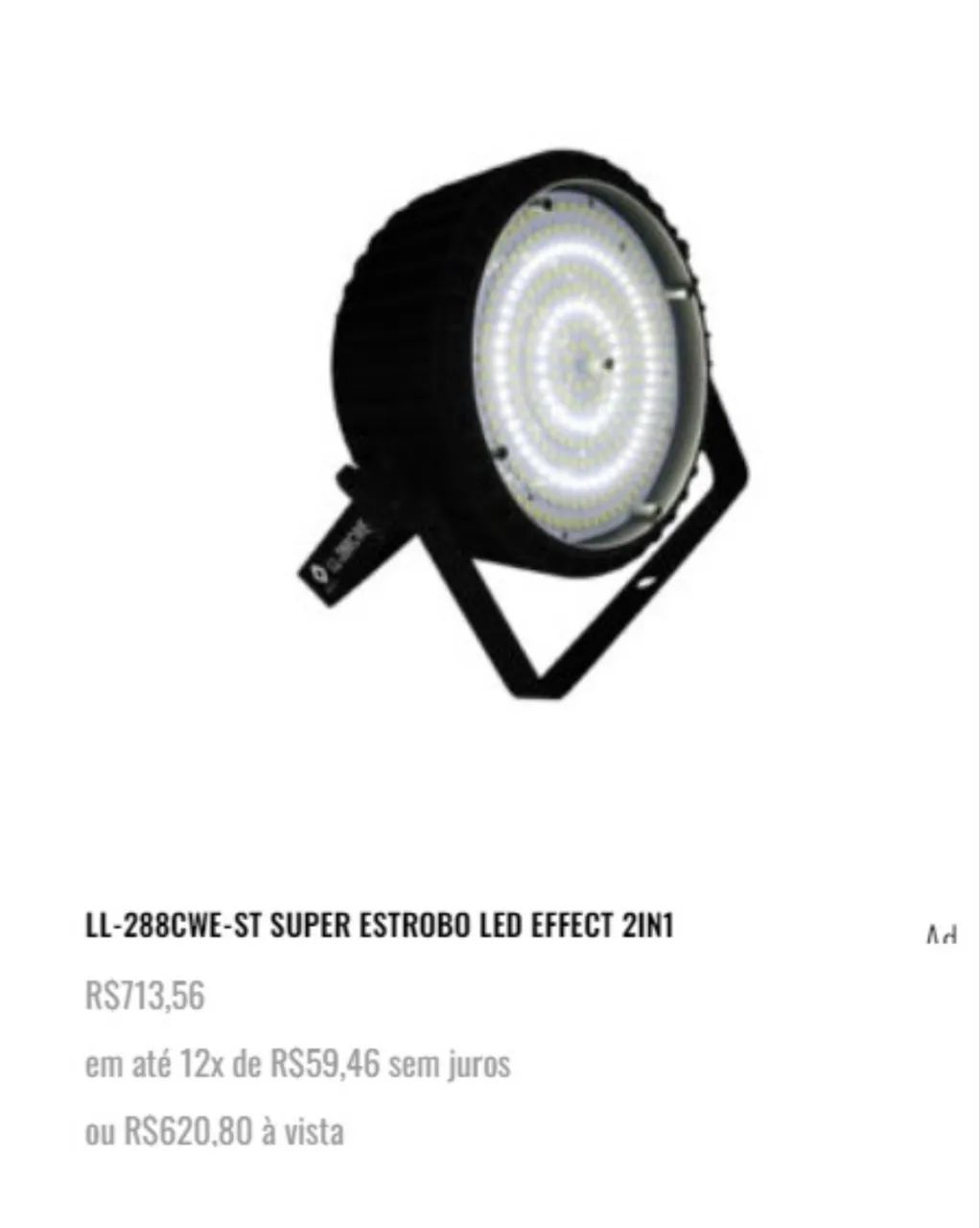 Strobo Led Ll288cwe Super Estrobo Led Efect - Foto 3