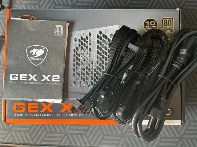 Fonte 850w Cougar Gex X2 Full Modular + Completo + Garantia - Foto 2