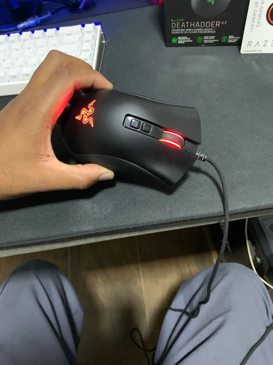 Mouse razer Deathader v2 chroma - Periféricos e Acessórios de