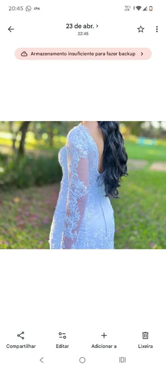 Vendo Vestido de noiva  - Foto 2