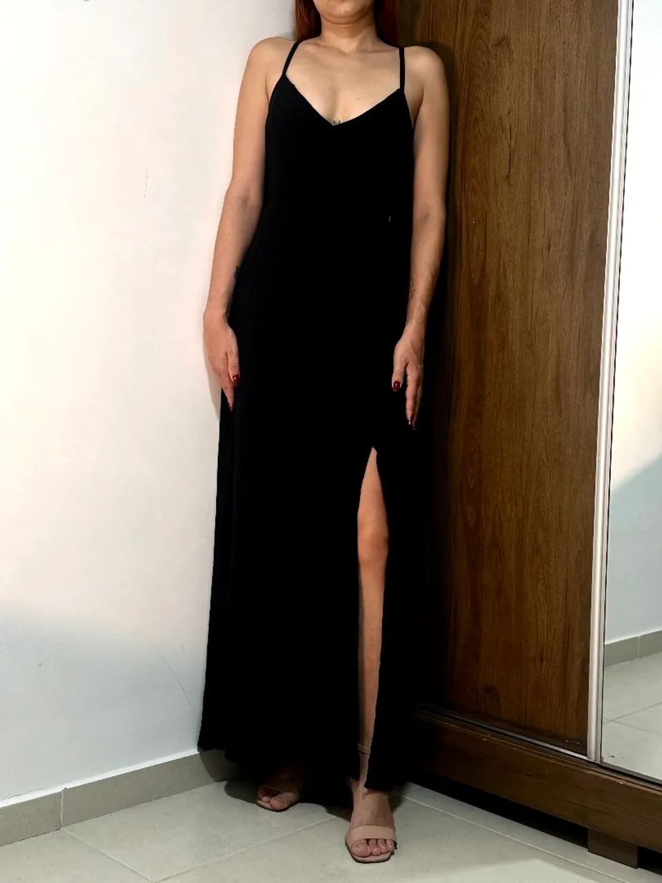 Vestidos longos lisos - Foto 3