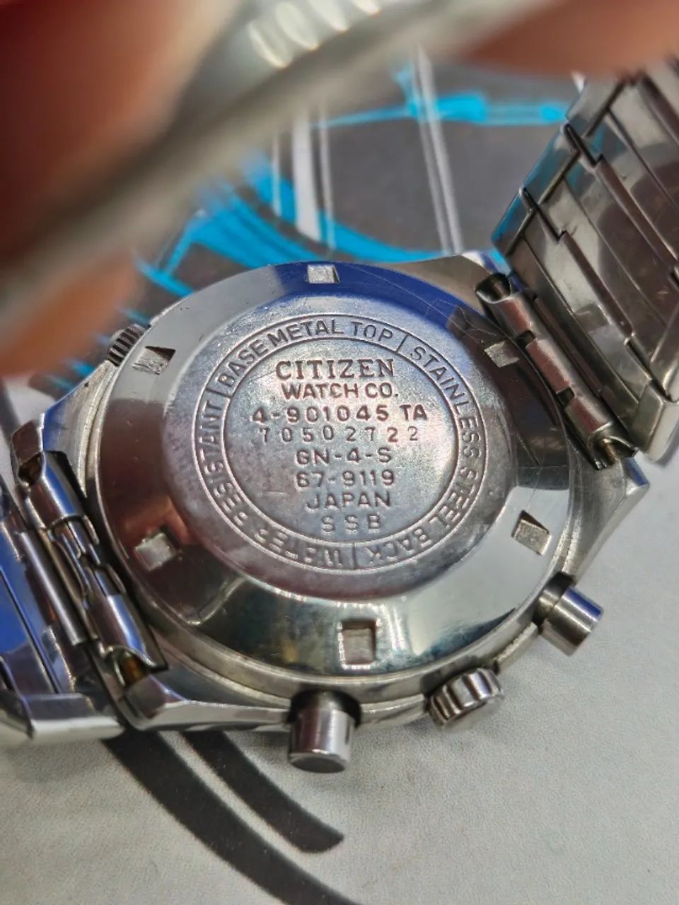 RELOGIO CITIZEN CRONO AUTOMATICO VINTAGE - Foto 3