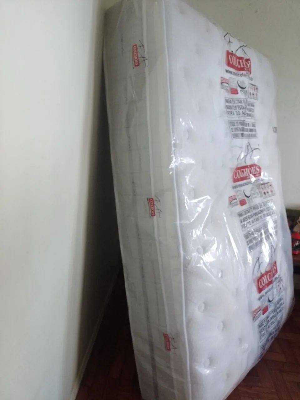 Colchão viúva molas com pillow meio casal Novo - Foto 2