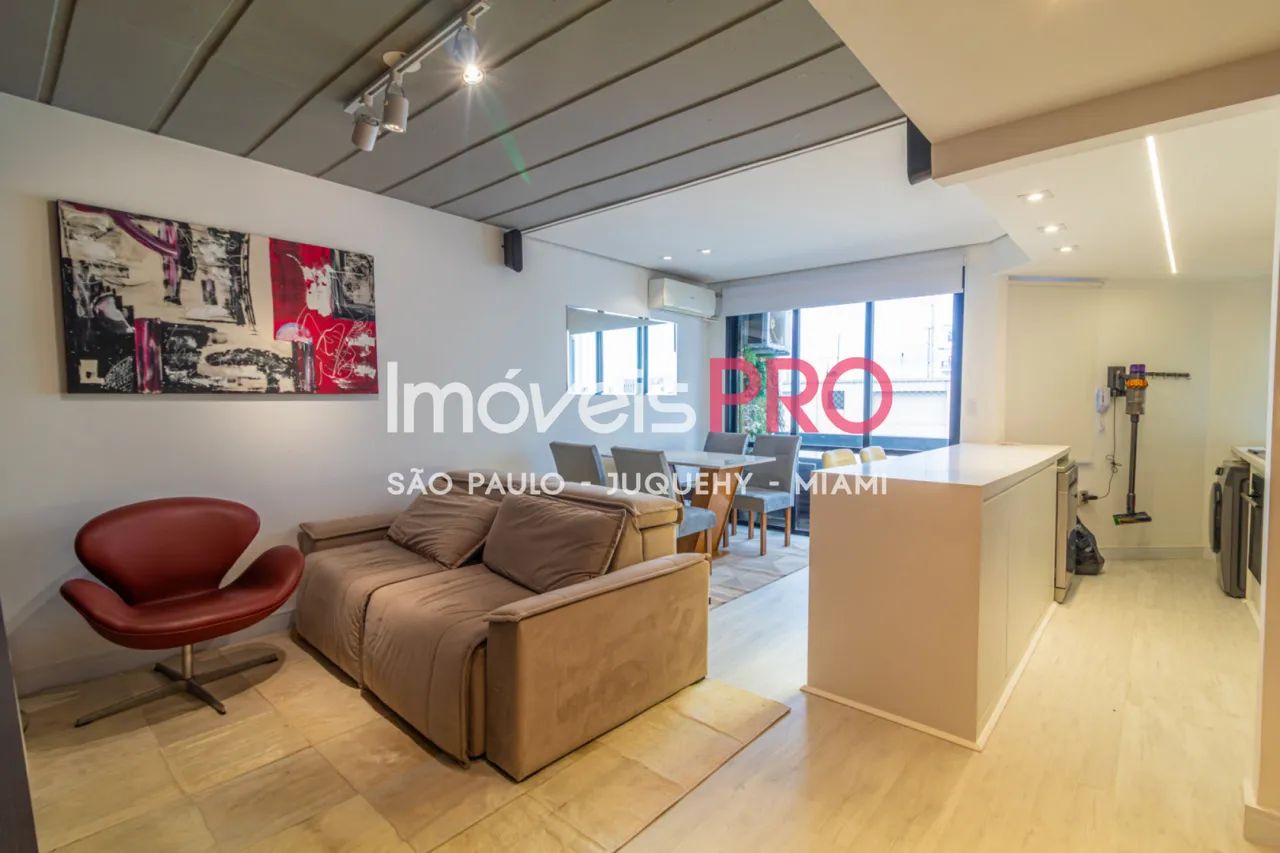 MOEMA ÍNDIOS- DUPLEX 70M² - 1 SUÍTE- MOBILIADO - 1 VAGA-