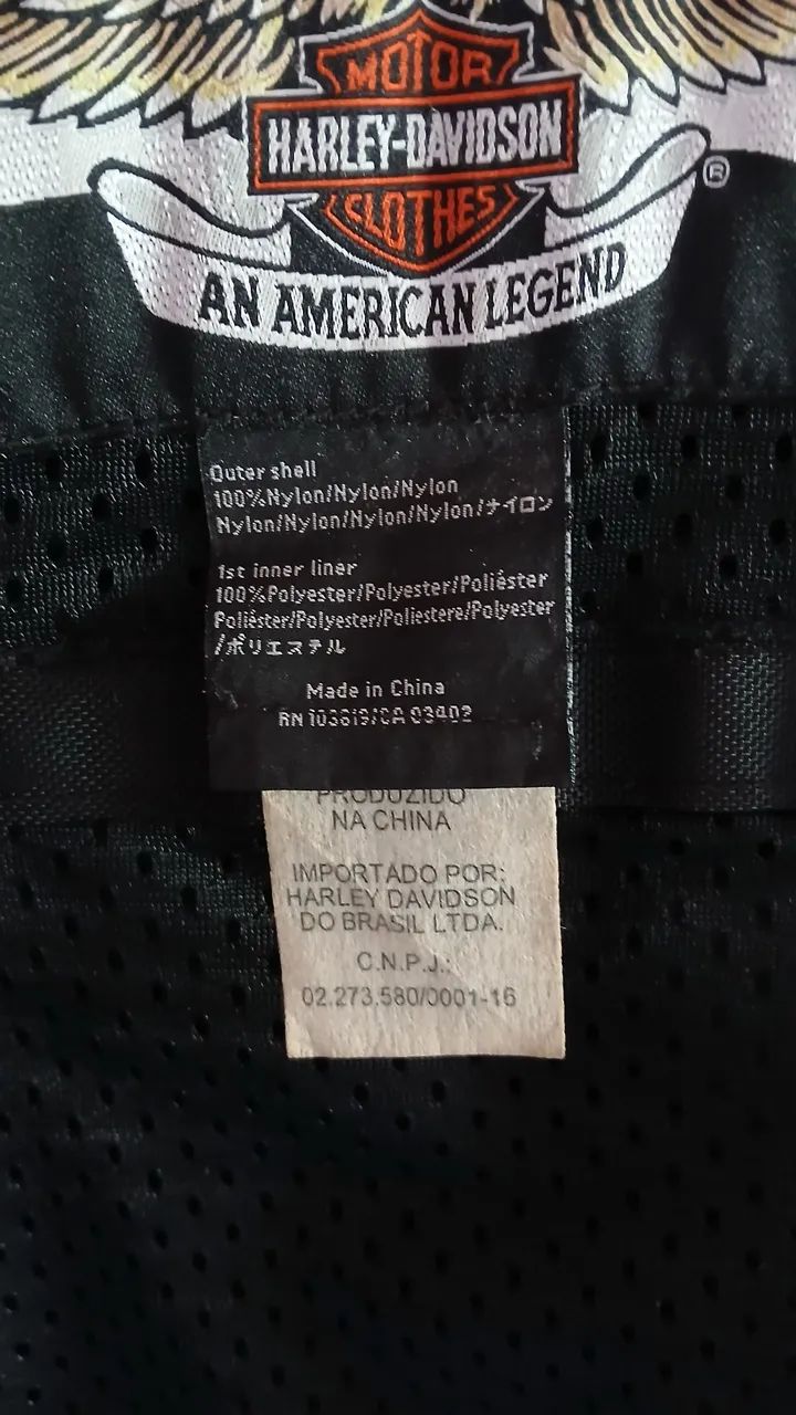 Jaqueta masculina Harley Davidson 