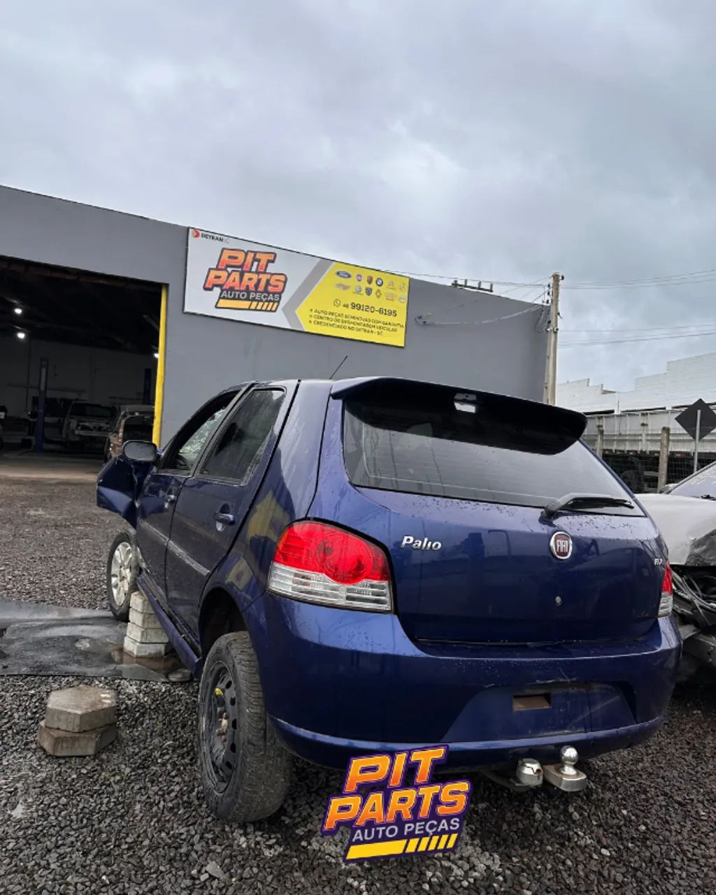 SUCATA FIAT PALIO ELX 2010 1.0 - Foto 2