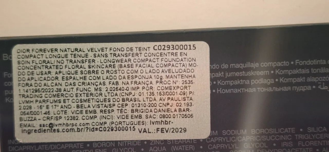 Base facial compacta Dior - Foto 2