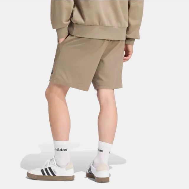 Bermuda adidas Essentials Linear Malha Simples - Foto 2