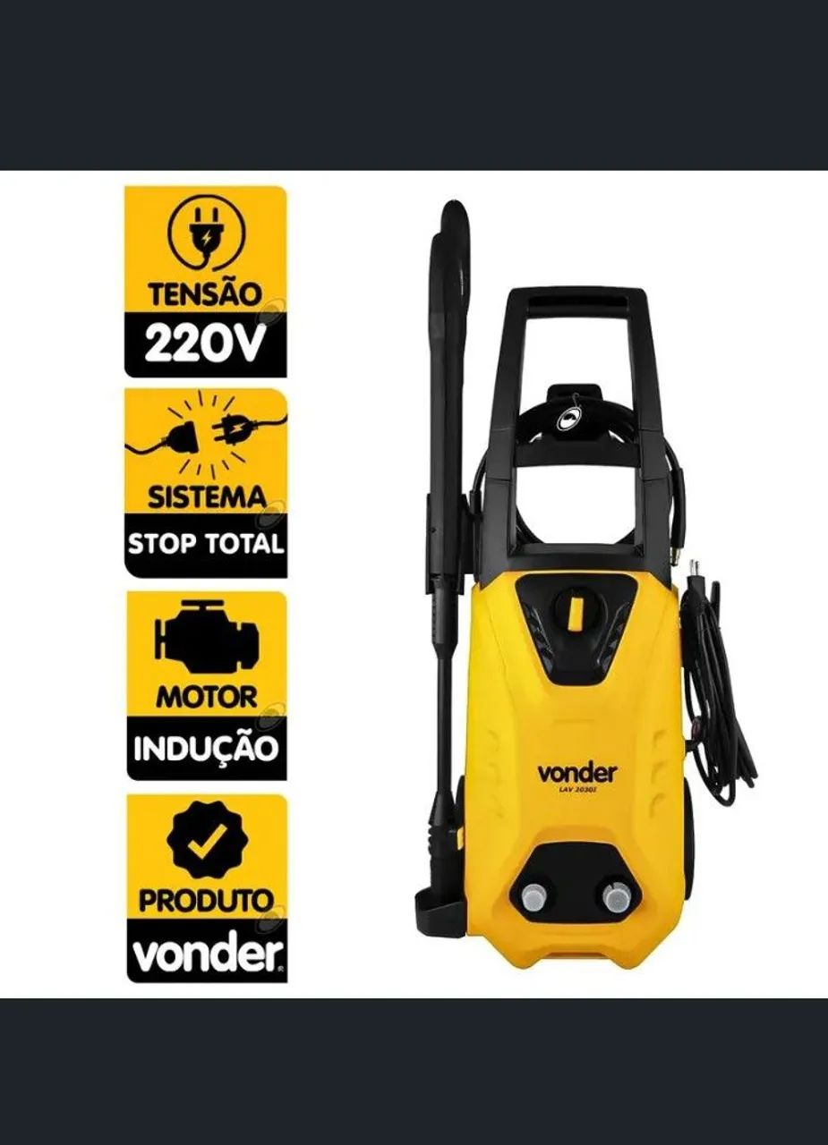 LAVA-JATO PROFISSIONAL MOTOR DE INDICAÇÃO - Eletroportáteis Para