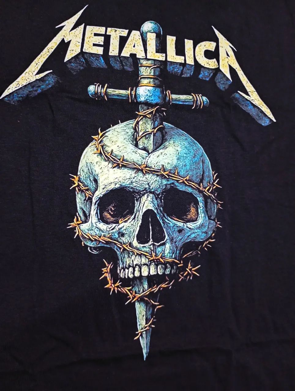 Camiseta rock Metallica - Foto 3