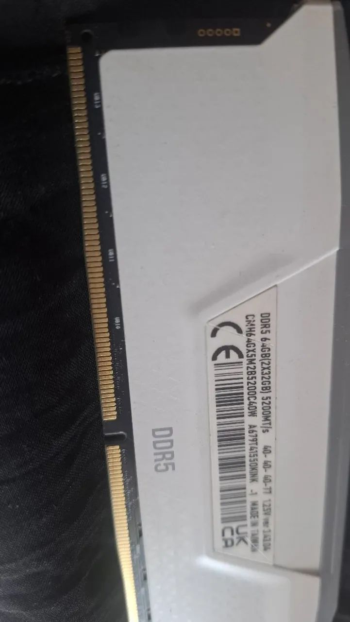 Troco Memoria ram ddr5 32gb ppr inferior  - Foto 5