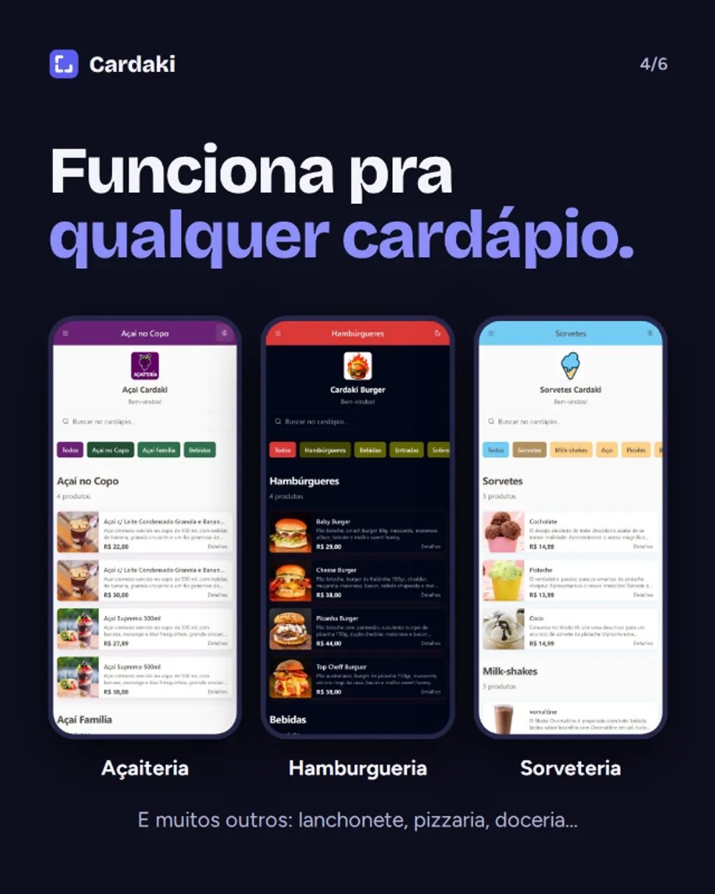 Cardápio Digital GRÁTIS - Foto 5
