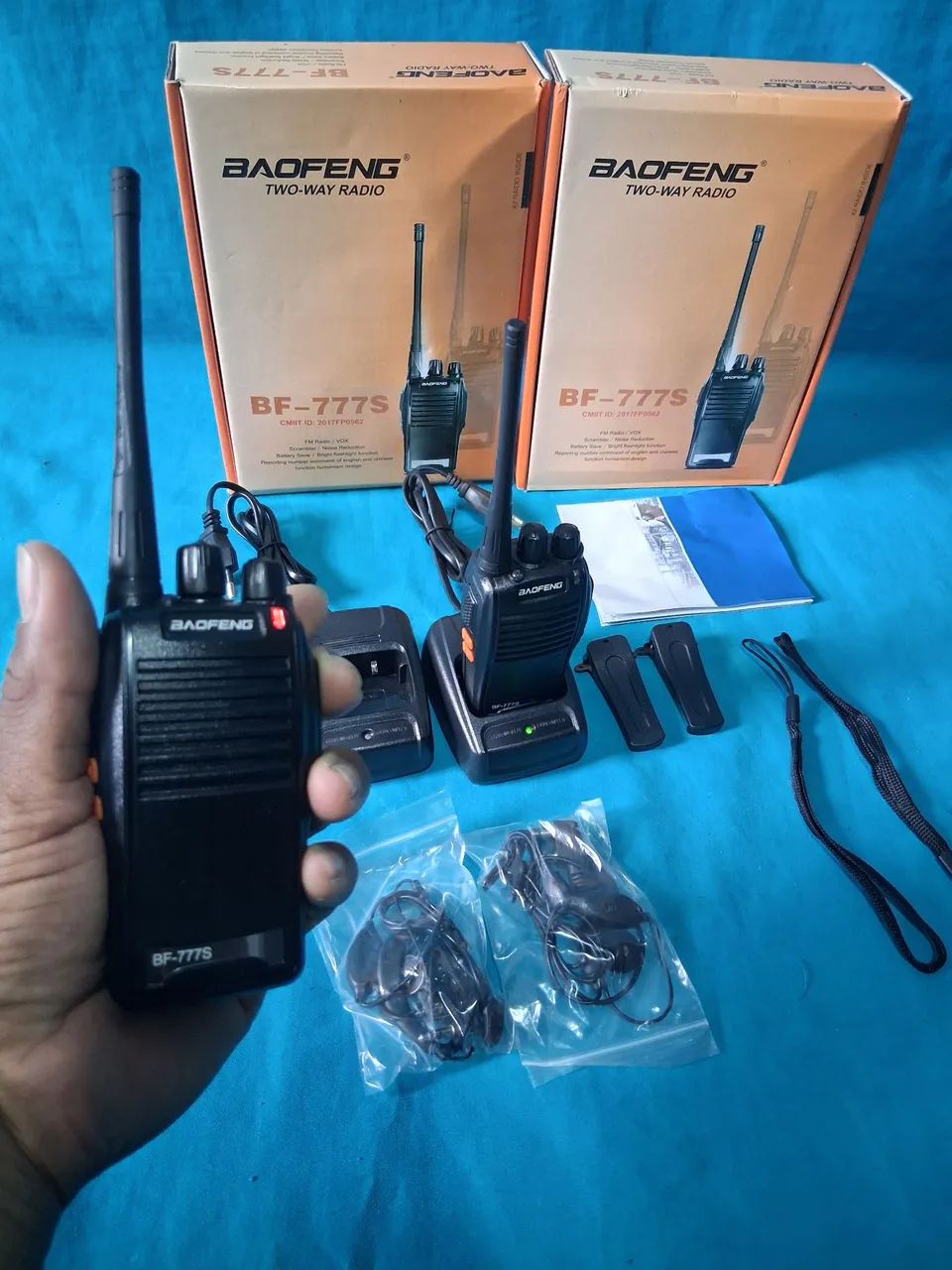 Rádio comunicador BAOFENG BF 777S - Foto 2