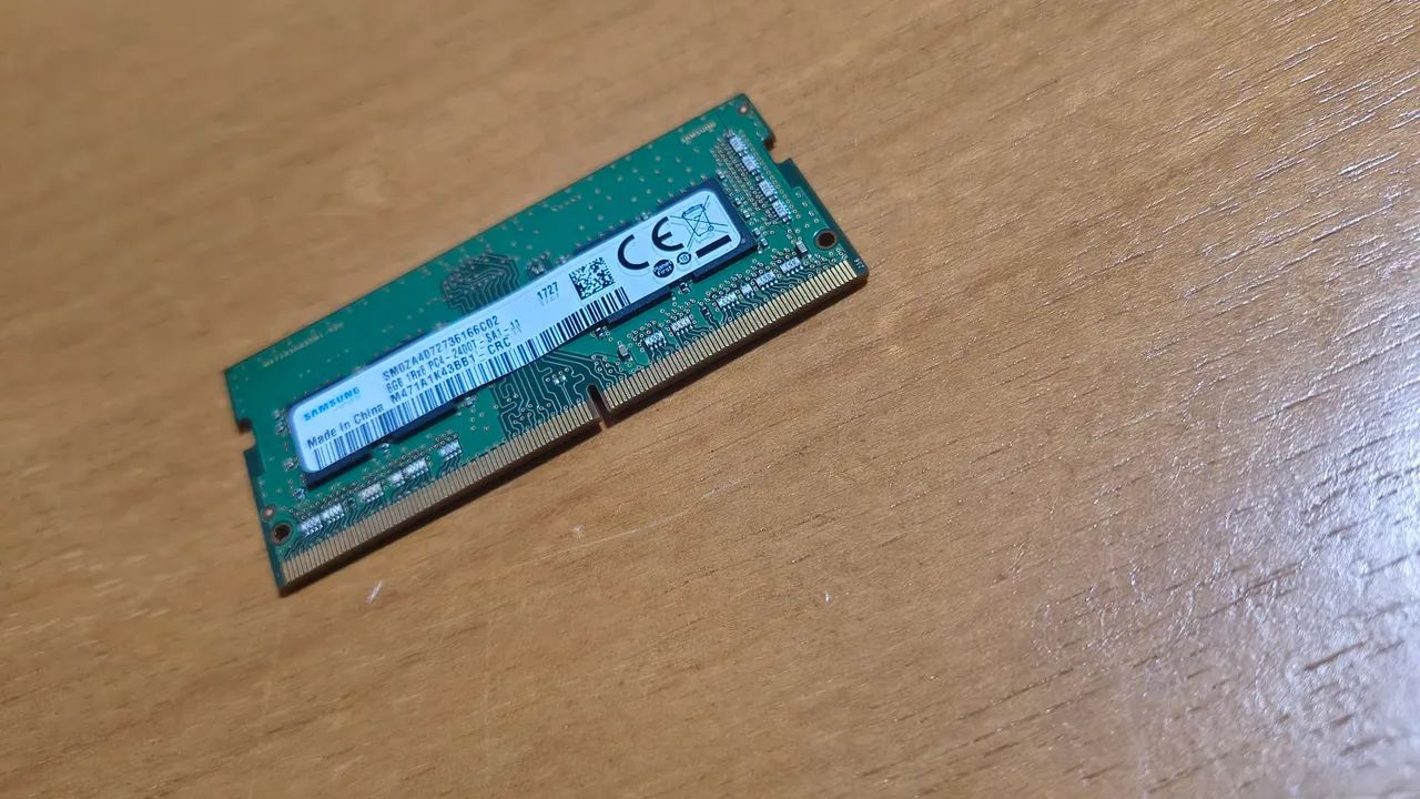 Memória ram 8gb DDR4 notebook 