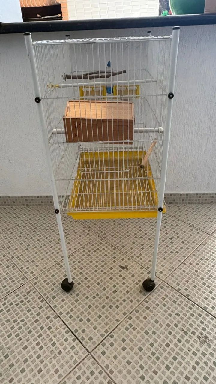 Gaiola Grande com Rodinhas - Foto 2