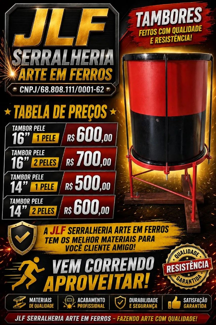JLF SERRALHERIA ARTENEM FERROS