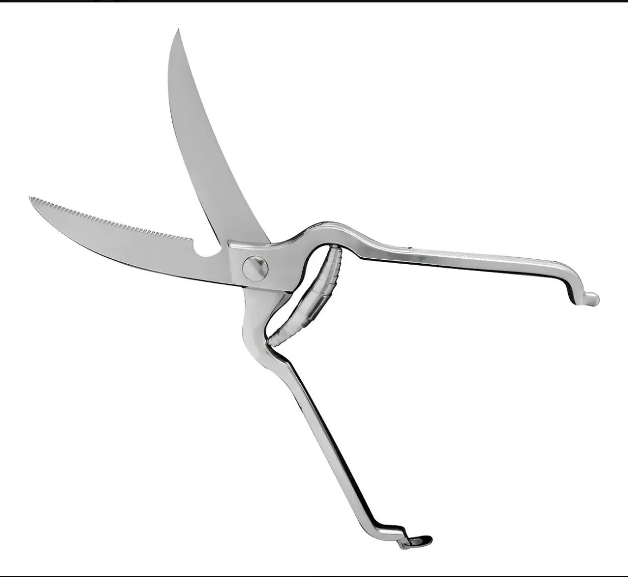 Tesoura Trinchar Frango Aço Inox 25 cm - Foto 3