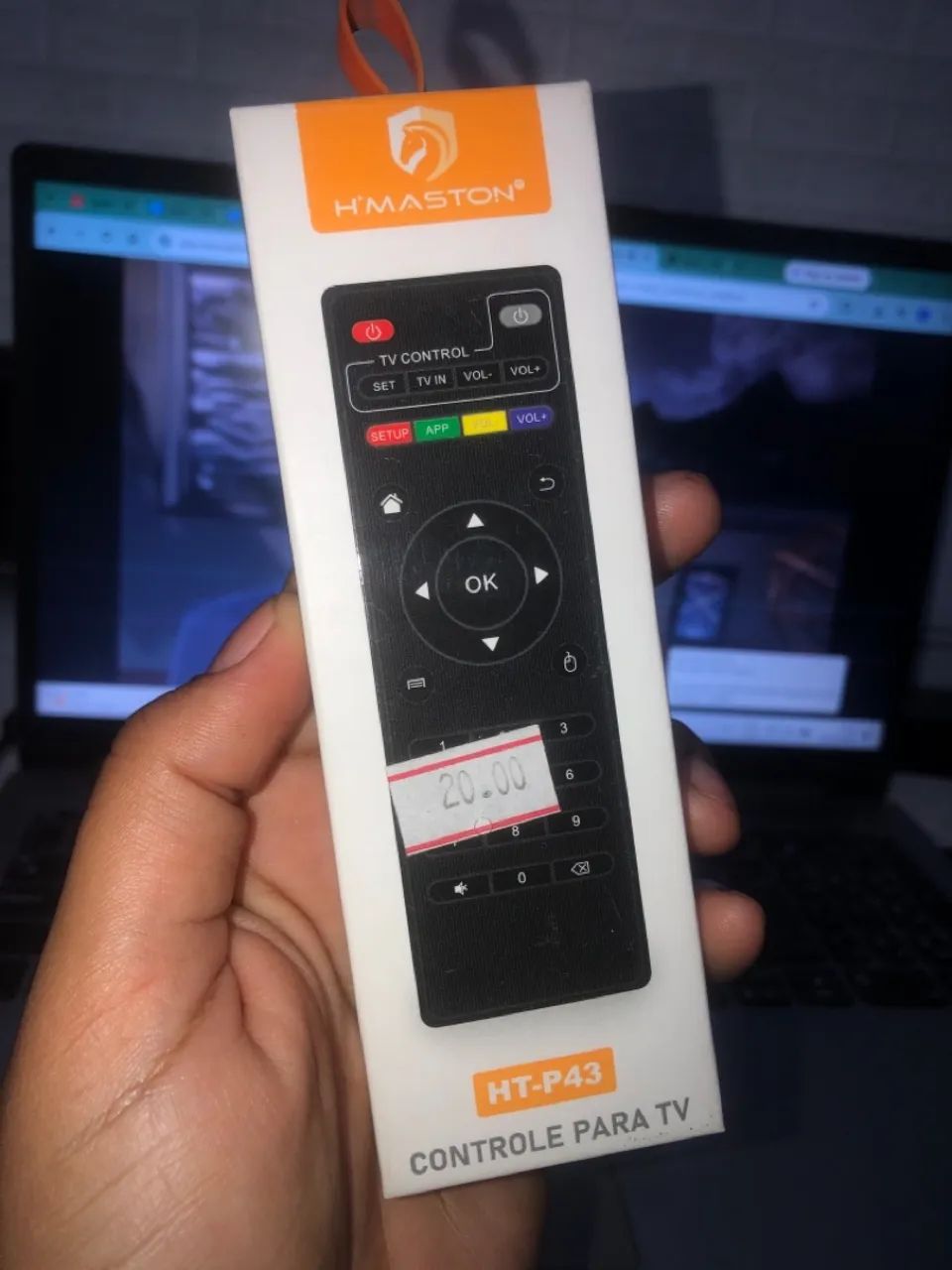 Controle para Tv box 