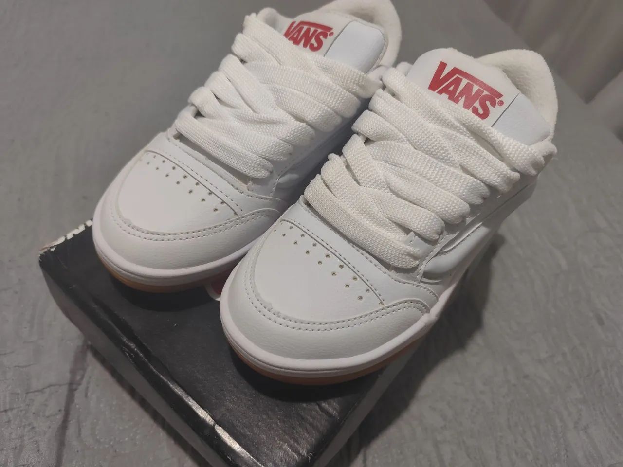 Tênis Vans Hylane Branco - Novo, Nunca Usado - Foto 5