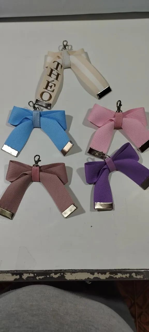 Laço Com nome Para bolsa Maternidade - Foto 3
