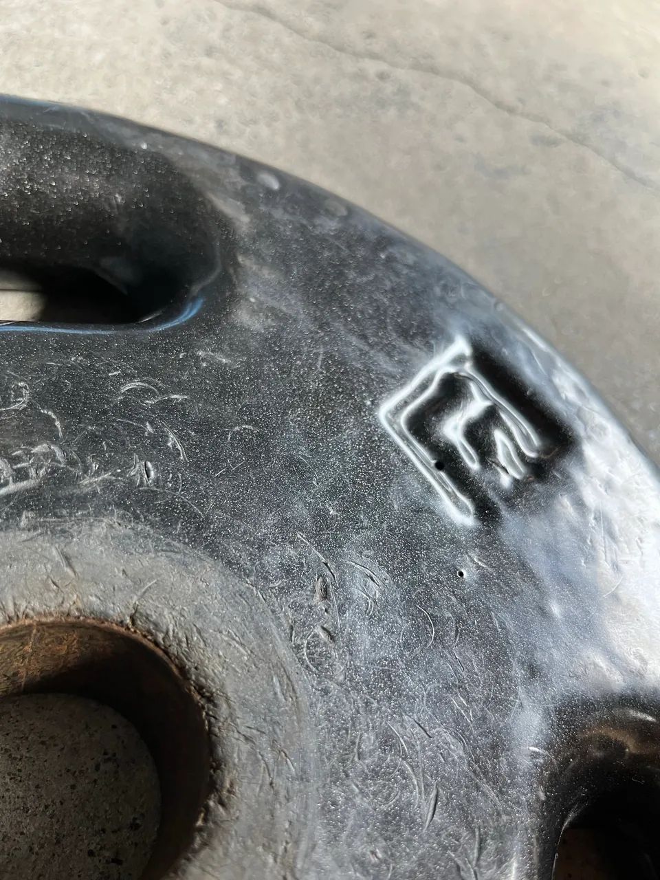 Par Anilha de ferro 15kg - Foto 4