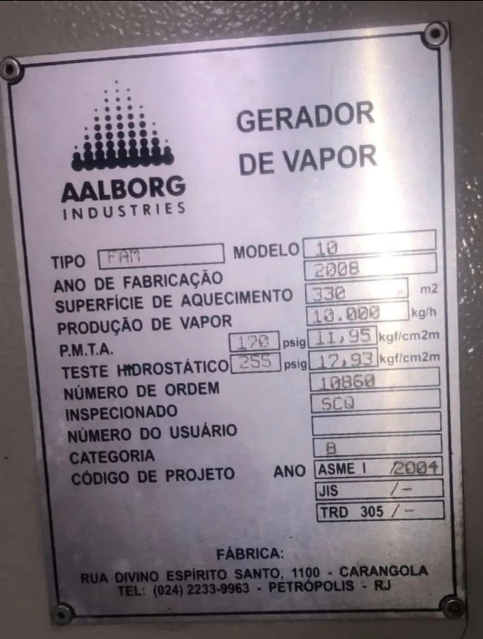 Caldeira Aalborg 