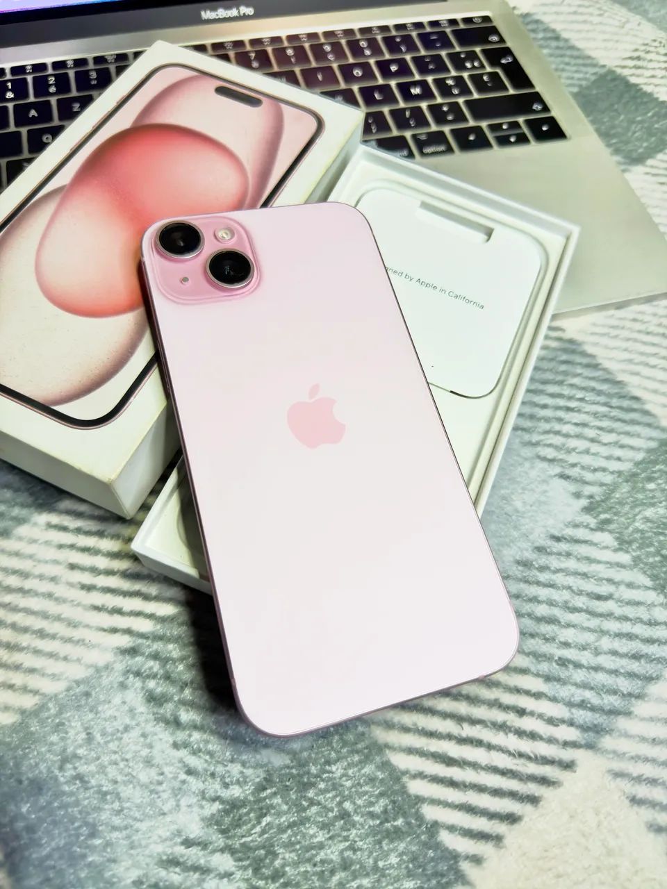 iPhone 15 Plus 128gb rosa! Impecável!  - Foto 3