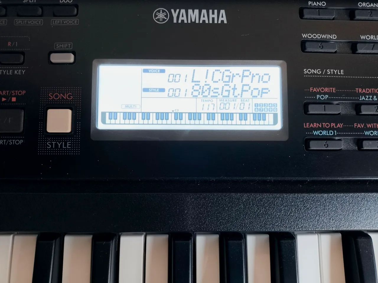 Teclado Yamaha PSR-E 383 - Foto 3