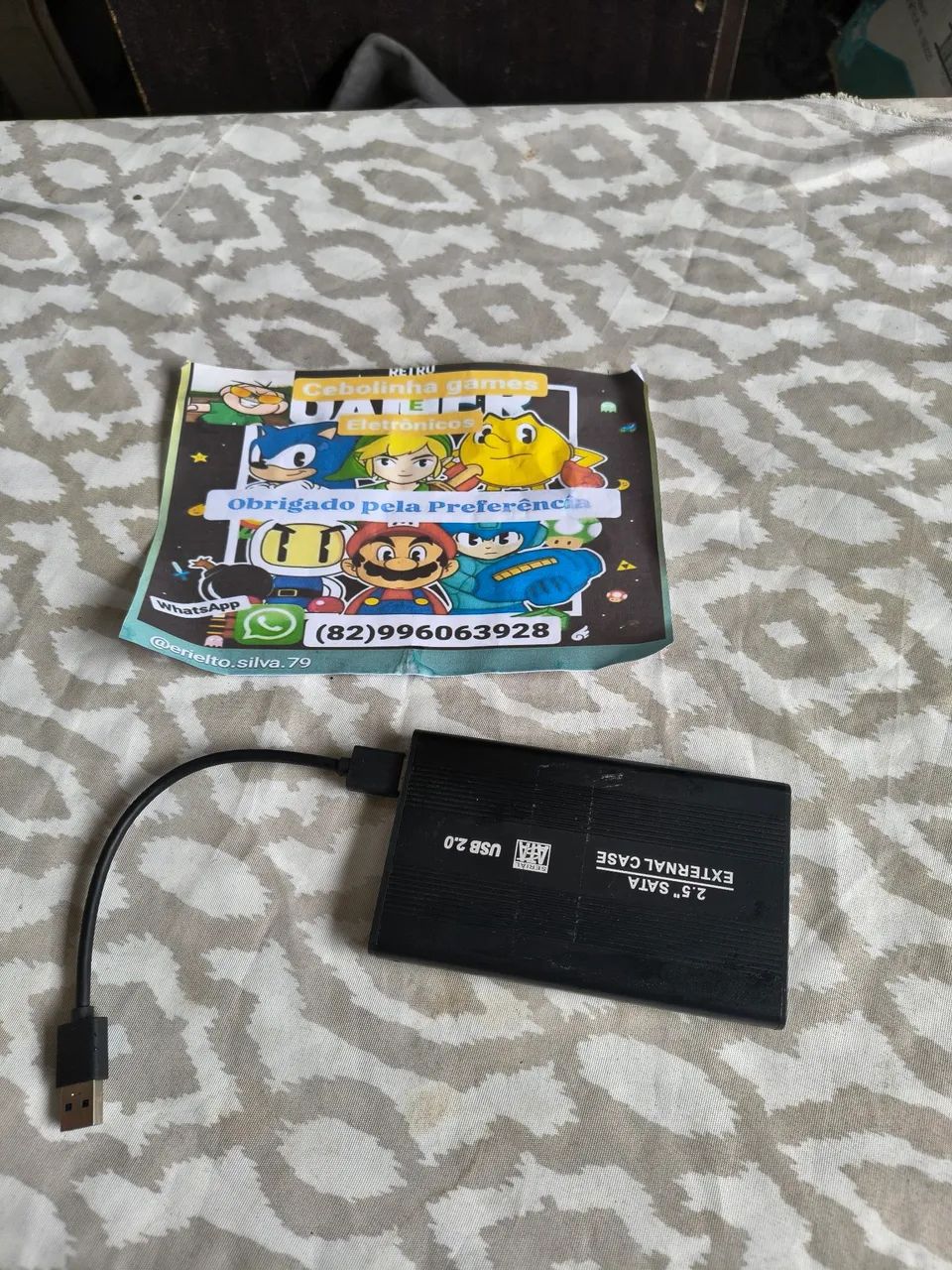 Hd 320 gigas com 46 jogos ps2