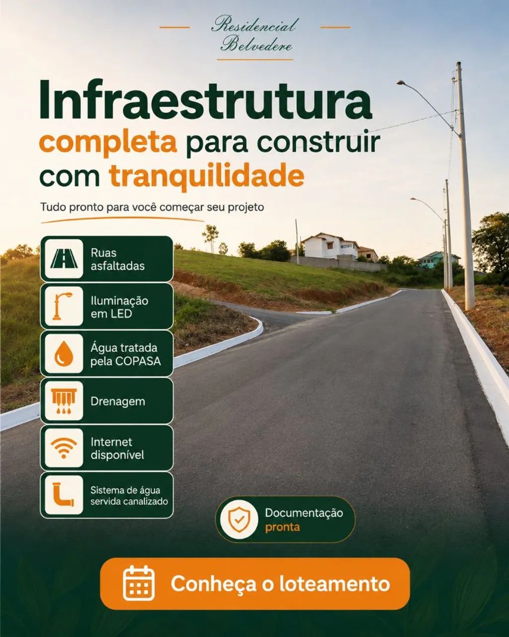 Residencial Belvedere - Lotes de 360 m² perto do centro - Foto 4