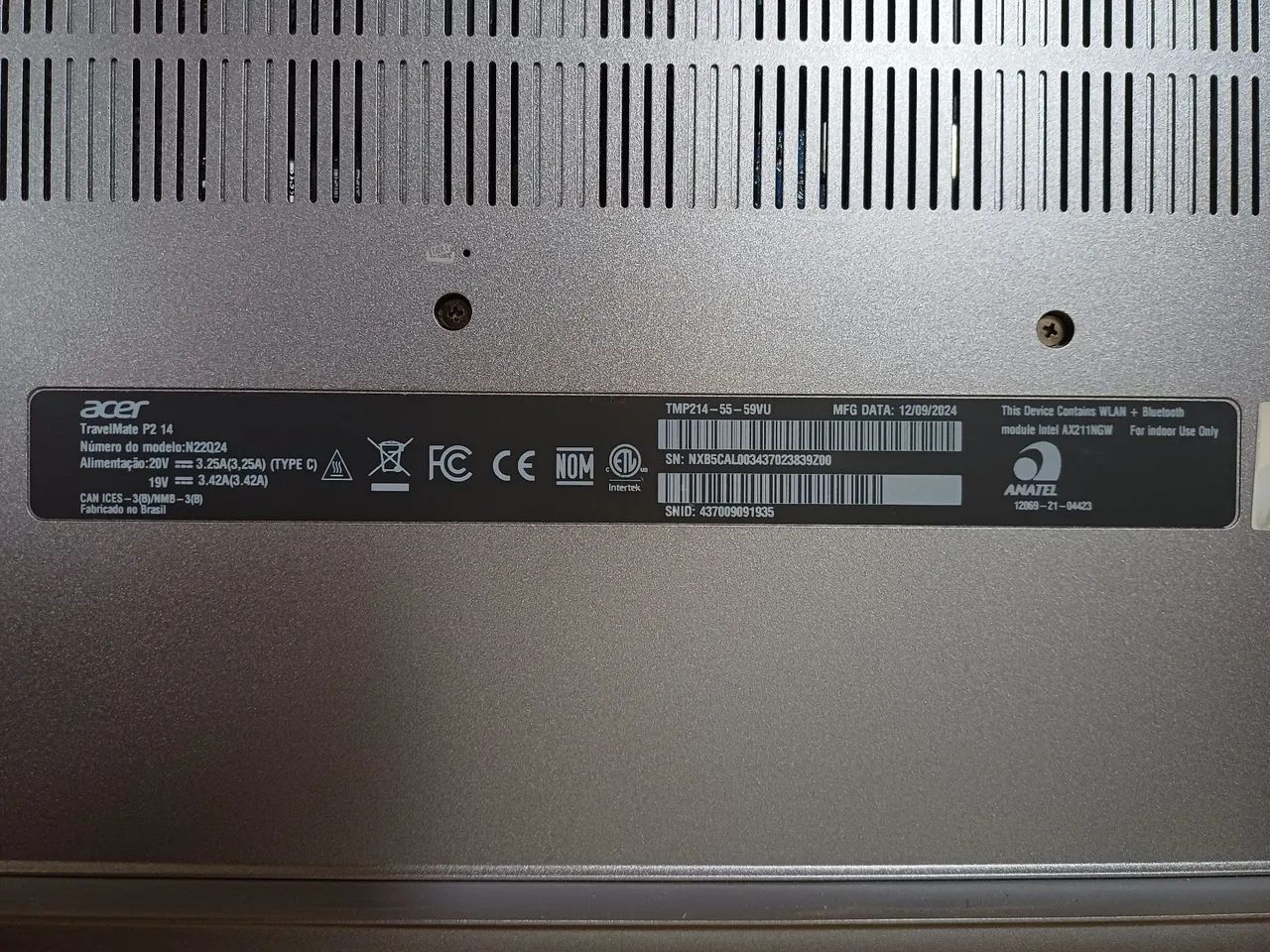 Notebook ACER TravelMate P2 14 - Foto 4