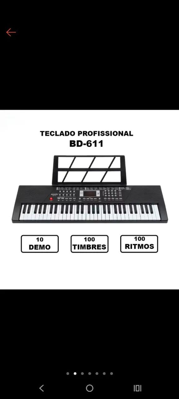 Teclado musical 61 teclas - Foto 2