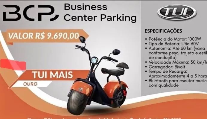 Tui + dois lugares com 2 baterias e 90 km de autonomia. - Foto 5