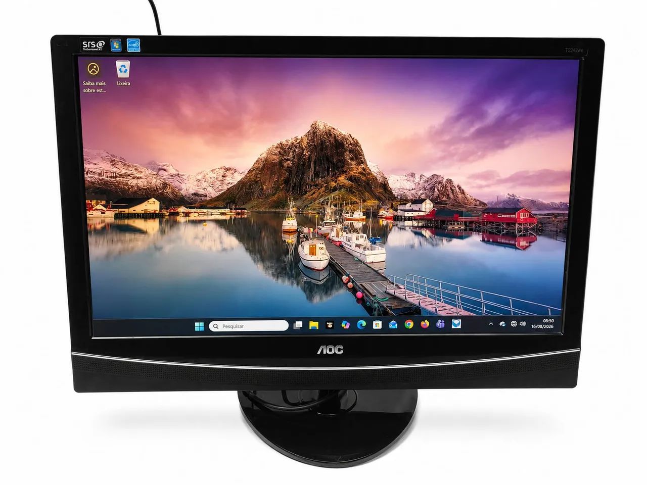 Monitor TV AOC de 24 polegadas. - Foto 5