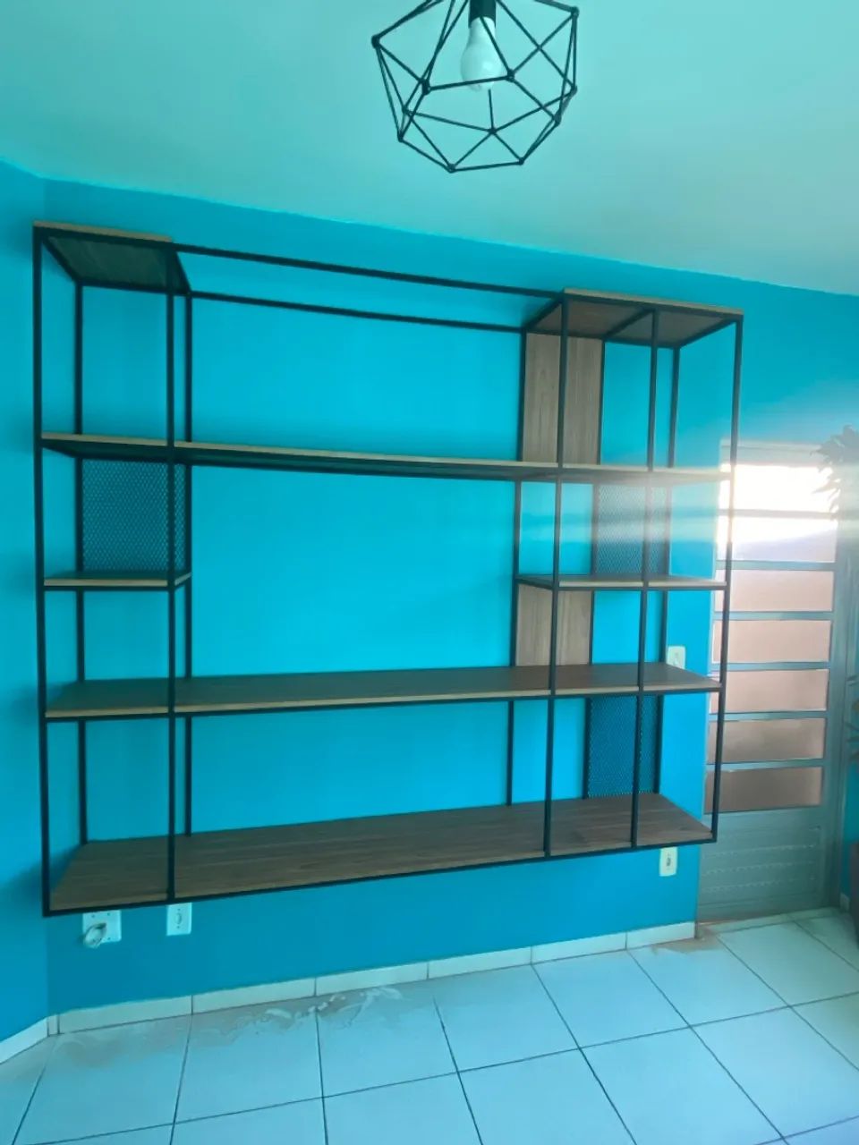 Rack estilo industrial suspenso  - Foto 3